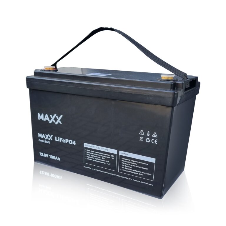Akumulator LiFePO4  12v 100Ah BMS - Maxx