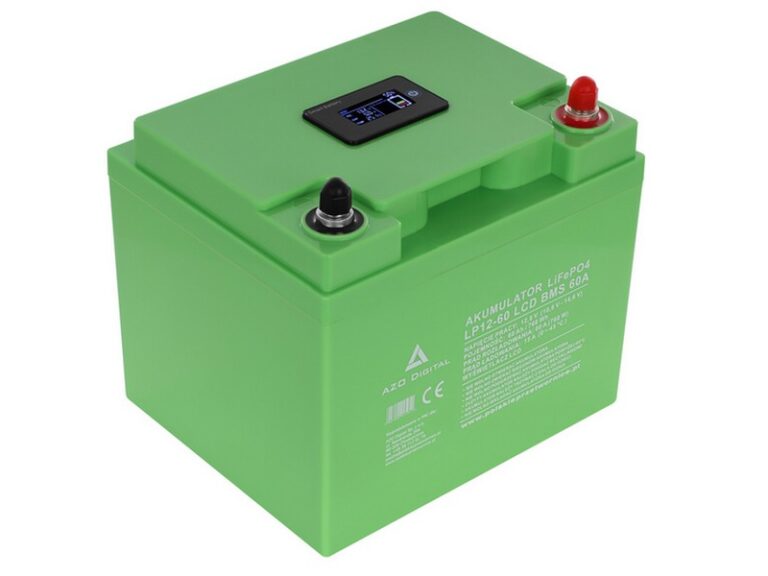 Akumulator LiFePO4 LP12-60 60Ah 12V 60A LCD
