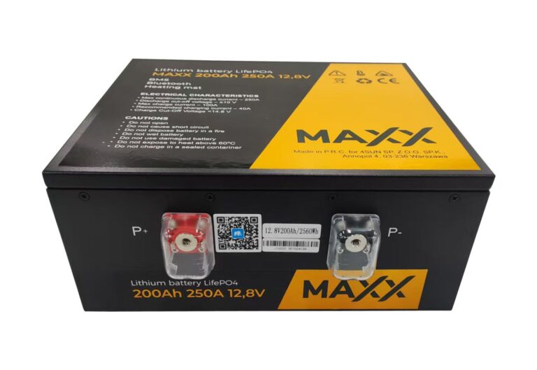 Akumulator LiFePO4 MAXX 200Ah 12V [357*335*152mm]
