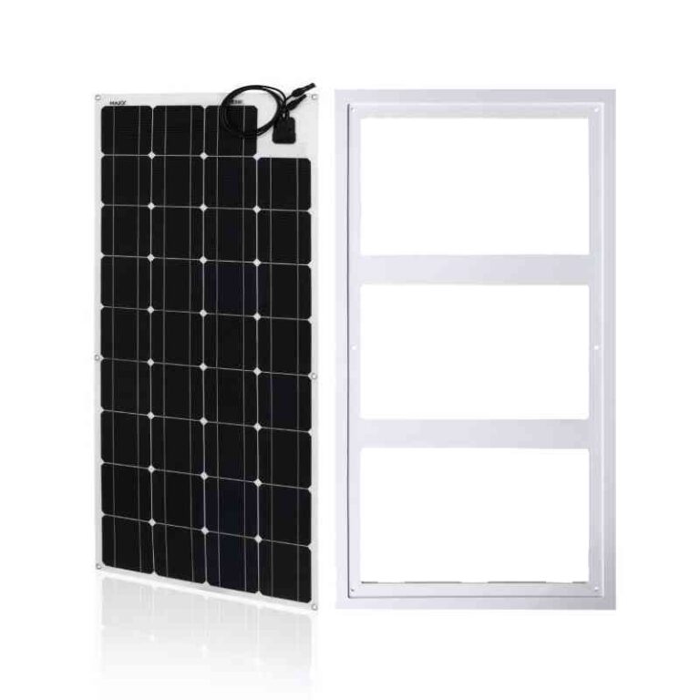 Panel elastyczny 4SUN-FLEX-ETFE-M 100W MAXX + Ramka montażowa 4SUN-100 + 4 uchwyty