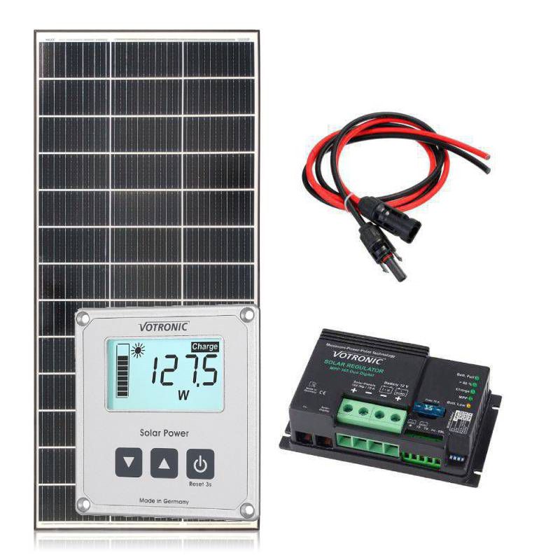 Zestaw zasilania solarnego na kamper 165W